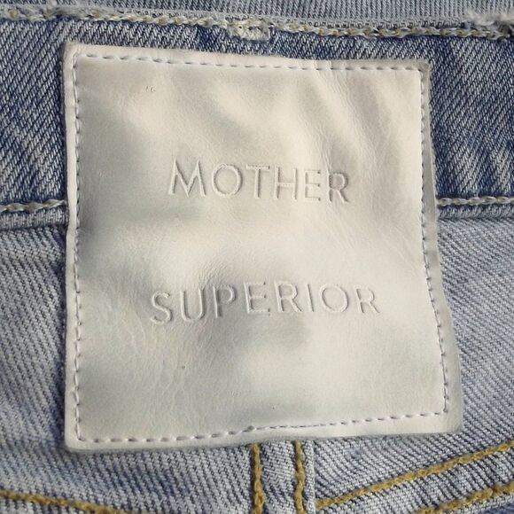 MOTHER Jeans, 25, Destroyed, The Sinner/Thanks for Nothin', Light Blue Ankle - Picture 12 of 16